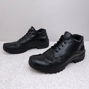 Franceschetti Handmade Italian Black Leather Shoes Vibram Sole